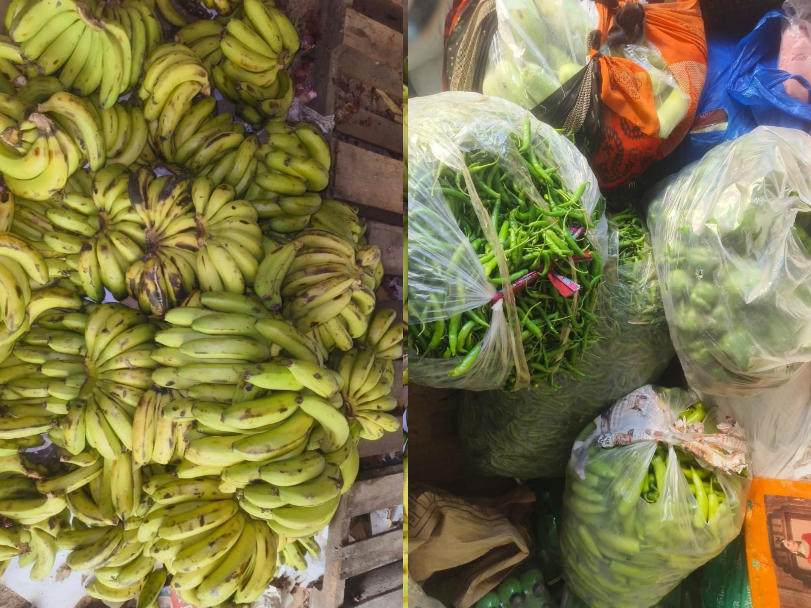 नेपालगञ्जमा भन्सार छलीका फलफूल र तरकारी बरामद