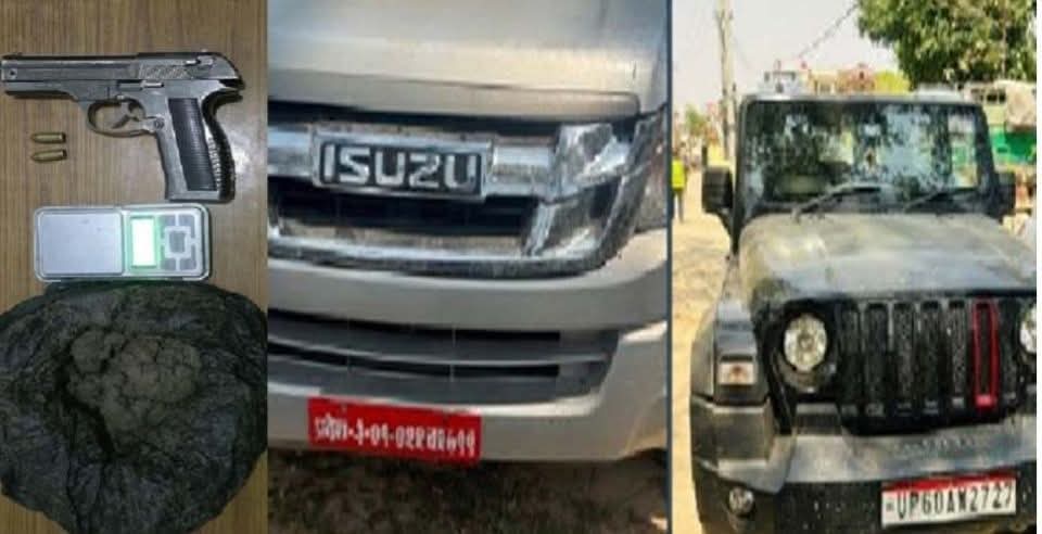 बाँकेमा नगद, हातहतियार र सवारीसाधनसहित ब्राउनसुगर कारोबारी ‘खान’ पक्राउ