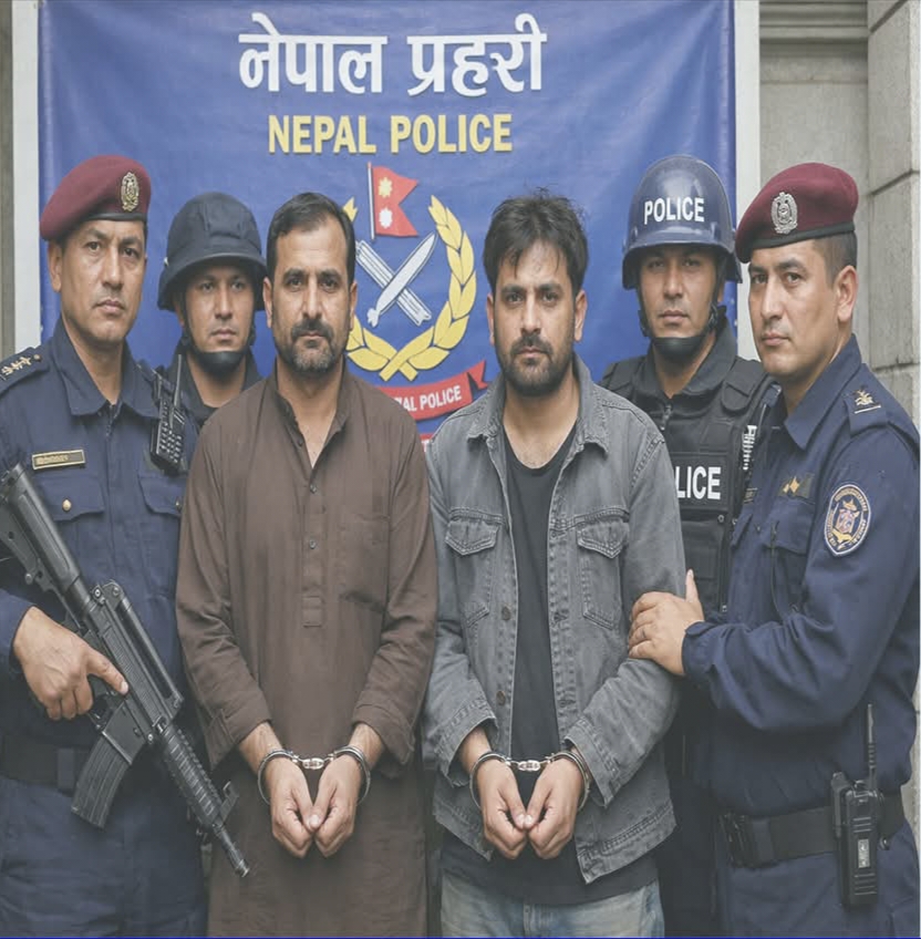 सुन चोरीमा संलग्न थप दुई पाकिस्तानी पुरुष कपिलवस्तुमा पक्राउ